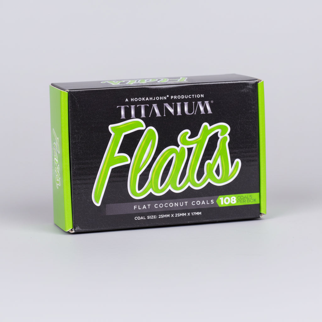 Titanium Flats coconut charcoal